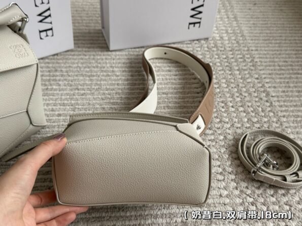 Loewe geometric bag puzzle is really a cowhide quality that cannot be missed-comes with gift box-Double straps1 - Image 6