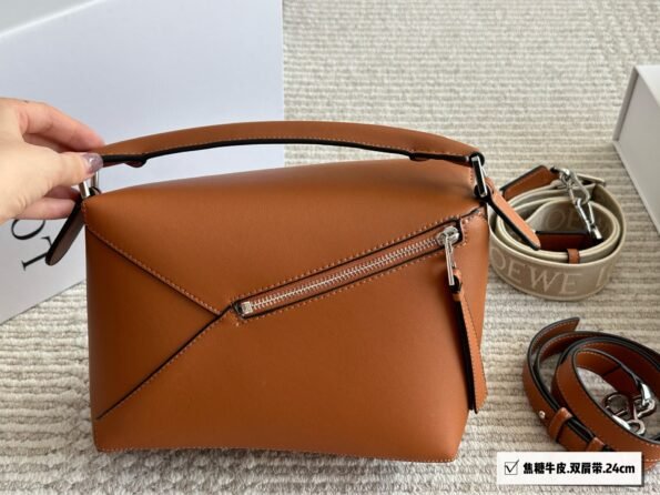 Loewe geometric bag puzzle is really a cowhide quality that cannot be missed-comes with gift box-Double straps1 - Image 13
