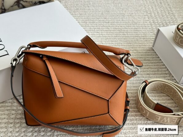 Loewe geometric bag puzzle is really a cowhide quality that cannot be missed-comes with gift box-Double straps1 - Image 28