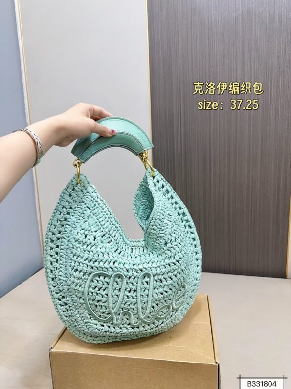 Chloe Hobo woven bag-comes with gift box - Image 4