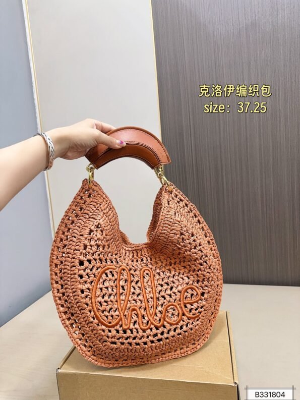 Chloe Hobo woven bag-comes with gift box - Image 5