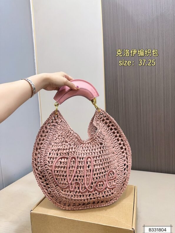 Chloe Hobo woven bag-comes with gift box - Image 6