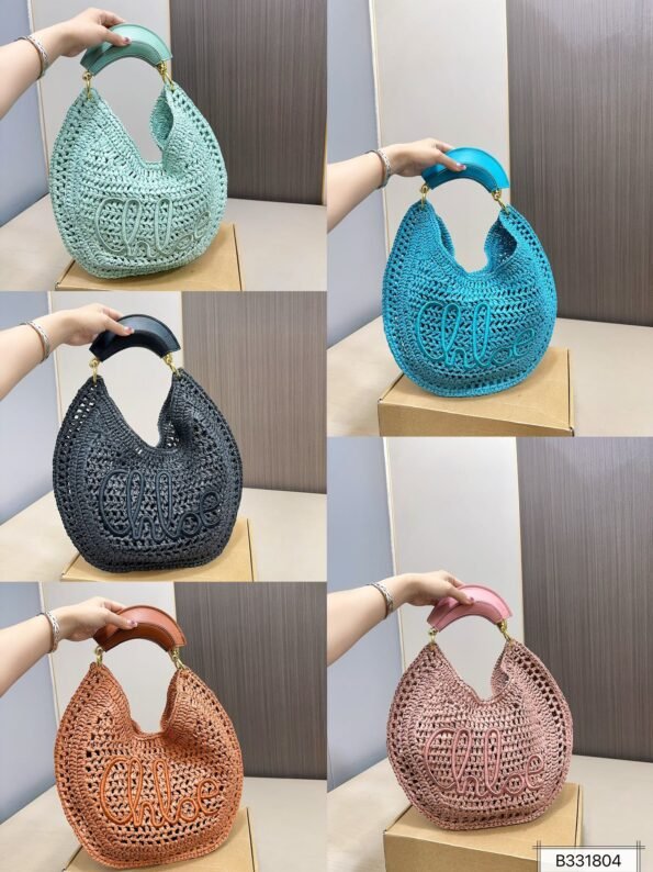 Chloe Hobo woven bag-comes with gift box - Image 1