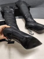 Saint Laurent sheepskin boots, 40-41 need to be customized, non-returnable, contact customer service to determine the size-comes with gift box - Image 3
