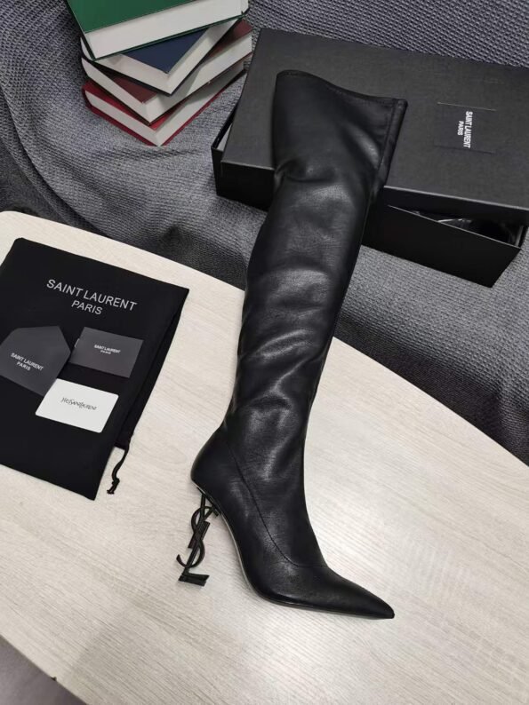 Saint Laurent sheepskin boots, 40-41 need to be customized, non-returnable, contact customer service to determine the size-comes with gift box - Image 10