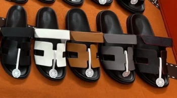 Hermès Velcro sandals