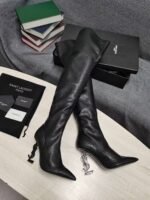 Saint Laurent sheepskin boots, 40-41 need to be customized, non-returnable, contact customer service to determine the size-comes with gift box - Image 4