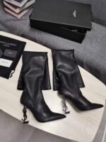 Saint Laurent sheepskin boots, 40-41 need to be customized, non-returnable, contact customer service to determine the size-comes with gift box - Image 6