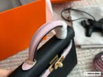 Cowhide palm pattern gift silk scarf Xing pony bamboo pendant Hermès Kelly Kelly Hermes（box） - Image 8