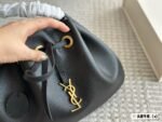 YSL's new small bucket bag(box)Original cowhide - Image 9