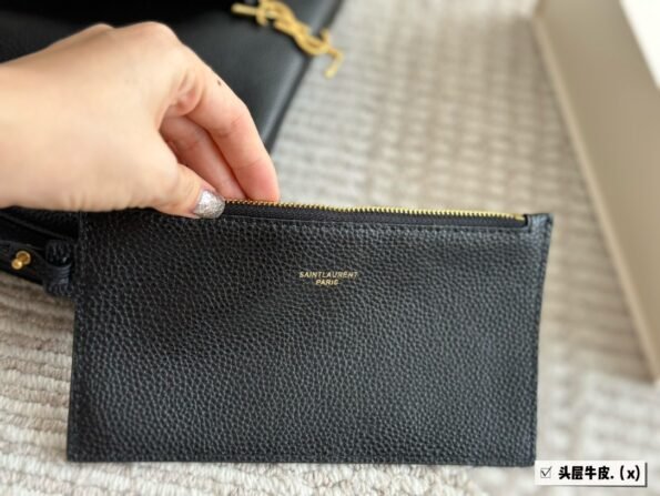 YSL's new small bucket bag(box)Original cowhide - Image 4