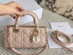 Dior lady's new long sheepskin powder full package-box - Image 9