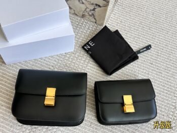 Celine tofu bun box cowhide quality-box