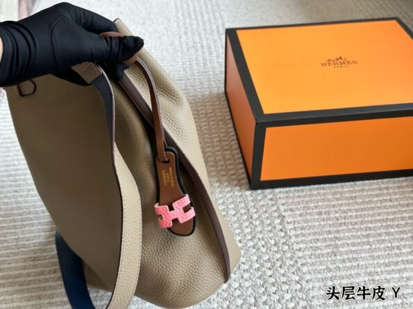 H family Kelly bucket bag-box - Image 15