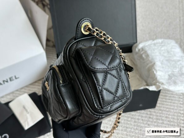 Original sheepskin Chanel camera bag - box - Image 5