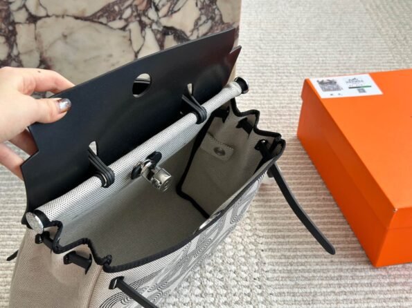 Hermès Herbag canvas shopping bag -box - Image 4