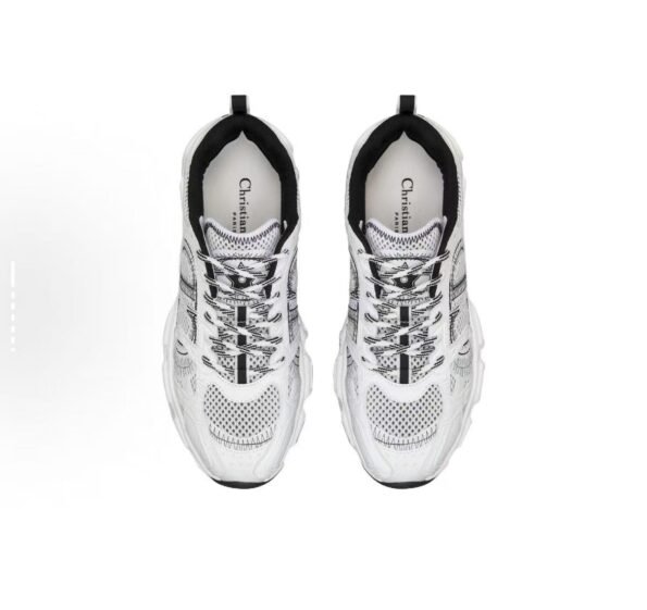 Thick soled embroidered dad shoes, women's new breathable mesh casual sports shoes - Image 4