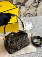 Fendi mini lunch box bag Fendi 20ss bento bag!! Two shoulder straps!-box